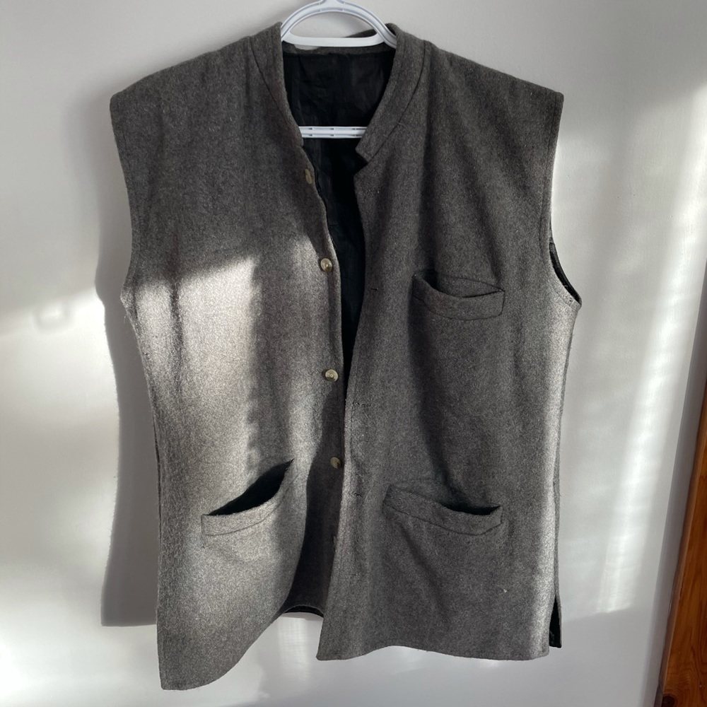 Wool vest